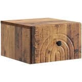  Noćni ormarić za montažu na zid Staro drvo 33 x 34,5 x 20 cm | shoptok.hr