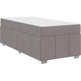  Krevetna konstrukcija Sivo-smeđa 100 x 200 cm tkanina | shoptok.hr