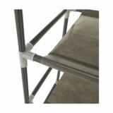 Kondela 10-vrstna omara za čevlje, siva, FILOU | Shoptok.si