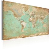  Slika - World Map: Celadon Journey 120x80 | shoptok.hr
