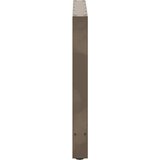  Noge za blagovaonski stol Prirodni čelik 2 kom 70 x (72-73) cm Čelik | shoptok.hr