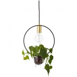 viseća lampa sa posudom za cvijeće pendant