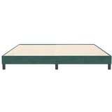  posteljni okvir brez vzmetnice temno zelena 200x220 cm žamet, (21829641) | Shoptok.si