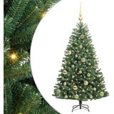  Umjetno božićno drvce s nogom Zelena 120 cm PVC i metal | shoptok.hr