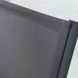 Ambia Garden VRTNI STOL les evkaliptusa aluminij antracit, naravne barve | Shoptok.si