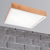  stropna svetiljka oak square 4xE27/15W/230V 48x48 cm hrast/bela | Eponuda.com