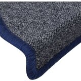 vidaXL tepisi za stepenice 15 kom tamnosivi i plavi 56 x 17 x 3 cm | shoptok.hr