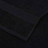 vidaXL Ručnici 10 kom crni 100 x 200 cm 360 gsm od 100 % pamuka | shoptok.hr