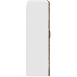  Zidni stakleni ormarić Dimljeni hrast 80 x 31 x 100 cm | shoptok.hr