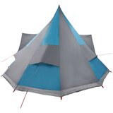 Tipi šator s krovom s pohranom Plava 510 x 690 x 330 cm taft | Eponuda.ba