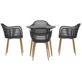 Venture Home Anafi vrtni blagovaonski set, tamnosivi | shoptok.hr