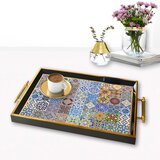 Aberto Design Poslužavnik TPA9894 50 x 29 x 3.5 cm, Šareni | ePonuda.com
