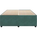  Okvir za krevet tamnozeleni 140 x 190 cm baršunasti | shoptok.hr