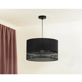  Duolla - Visilica na sajli DOUBLE RATTAN 1xE27/15W/230V prečnik 40 cm crna | Eponuda.com