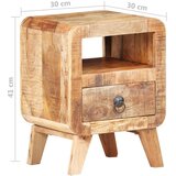 vidaXL nočna omarica 30x30x41 cm robusten mangov les | Shoptok.si