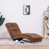 LEŽAJ od umjetne brušene kože smeđi | shoptok.hr