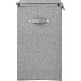  Sklopiva košara za rublje siva 26x34,5x59,5 cm umjetno platno | shoptok.hr