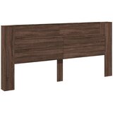 Ormarić za uzglavlje LED boja smeđeg hrasta 220x16,5x103,5 cm | Eponuda.com