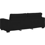  Trosjed Kauč Crna 220x77x82 cm Tkanina | shoptok.hr