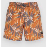 O'neill Cali Floral 16'' Boardshorts orange dipped leaves | Shoptok.si