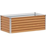  Povišena gredica - Vrtna gredica 98 x 50 x 36 cm Cinkani čelik | shoptok.hr