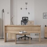 Hanah home Rms-320-Tt-1 light walnut study desk Cene