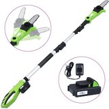 vidaXL Brezžična teleskopska žaga z baterijo 20V 1500 mAh Li-ion | Shoptok.si