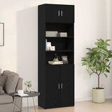  Ormar za Zid Crni hrast 70 x 42.5 x 40 cm Konstruirano drvo Cijene