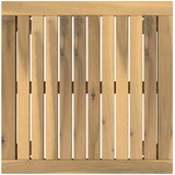  Stolić za kavu Bijela 50 x 48,5 x 36 cm Čvrsto drvo akacije | shoptok.hr