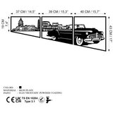 WALLXPERT dekorativni metalni zidni pribor oldies trio b | ePonuda.com