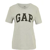 Gap Tall Majica siva / črna