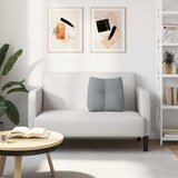  Jastuk za leđa Svijetlo siva 45 x 24 x 50 cm tkanina | shoptok.hr