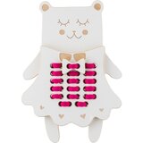 Milin Wooden Lacing Toy Mrs. Teddy aktivna igračka 22 cm x 16 cm x 0,7 cm 1 kom | shoptok.hr