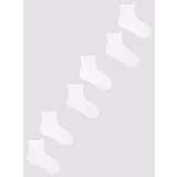 Yoclub Kids's 3Pack Girl's Socks With Frill SKL-0008G-0100