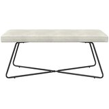  Klupa Krem 110 x 40 x 45 cm Baršun | shoptok.hr