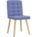  Jedilni stoli 4 kosi Jeans Blue Fabric, (21832417) | Shoptok.si