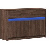 TV ormarić s LED svjetlima boja hrasta 91x34x61 cm drveni | Eponuda.ba