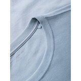 Ombre Men's cotton T-shirt with delicate embroidery - cream | shoptok.hr