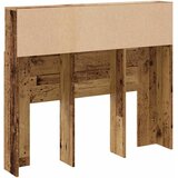  Uzglavlje s ormarićem boja starog drva 120x19x103,5 cm drveno | shoptok.hr
