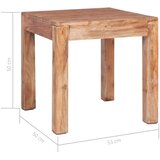 vidaXL stolić za kavu od masivnog obnovljenog drva 53 x 50 x 50 cm | shoptok.hr