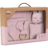Interbaby Set za bebe Muslin Dark pink | shoptok.hr