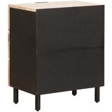  Noćni ormar s ladicama Bijelo 50 x 33 x 62 cm Čvrsto drvo manga | shoptok.hr