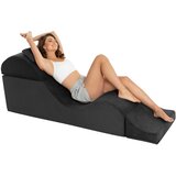 Liberator Aria Flip Chaise - nastavljiv seks pohištveni kos (črn) | Shoptok.si