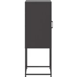  Visoka komoda crna 36x39x107 cm čelična | shoptok.hr