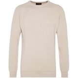 Trendyol Men's Ecru Regular Fit Crew Neck Limited Edition Basic Knitwear Sweater. | shoptok.hr