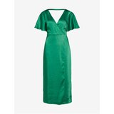 Vila green ladies satin midishats sateeny - ladies | Shoptok.si
