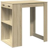 vidaXL Barski stol boja hrasta 102x70x103,5 cm konstruirano drvo | shoptok.hr