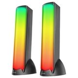 Mikado Zvučnici 2.0 gaming MD-183 2.0 3W*2 Bluetooth Black RGB illuminated USB 3.5mm USB 5V 5V speaker speaker, 40234 Cijene