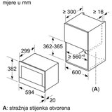  UGRADBENA MIKROVALNA PEĆNICA BFL634GB1 BOSCH | shoptok.hr