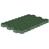 Rešetka PVC za travu 600x400x40mm zelena